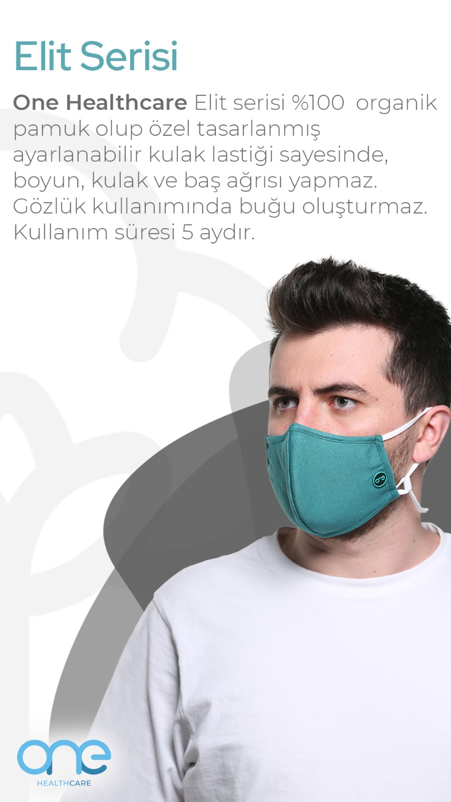Türkiye’de virüsü engelleyen tek maske - One Maske