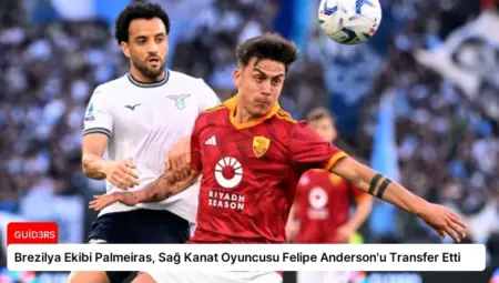 Brezilya Ekibi Palmeiras, Sağ Kanat Oyuncusu Felipe Anderson’u Transfer Etti