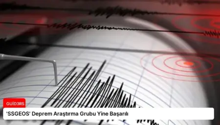 ‘SSGEOS’ Deprem Araştırma Grubu Yine Başarılı