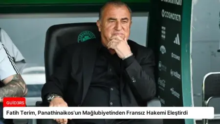 Fatih Terim, Panathinaikos’un Mağlubiyetinden Fransız Hakemi Eleştirdi