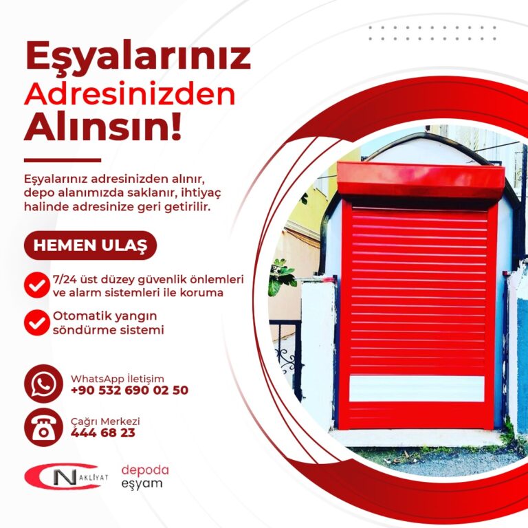 Cihan Nakliyat’tan Güvenli ve Profesyonel Eşya Depolama Hizmetleri
