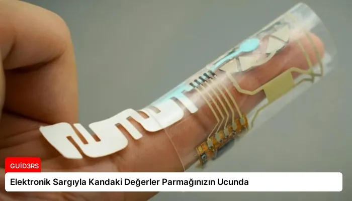 Elektronik Sargıyla Kandaki Değerler Parmağınızın Ucunda