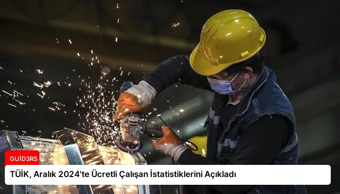 TÜİK, Aralık 2024’te Ücretli Çalışan İstatistiklerini Açıkladı