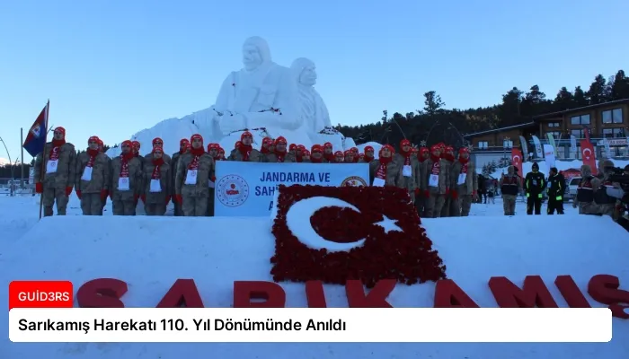Sarıkamış Harekatı 110. Yıl Dönümünde Anıldı