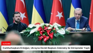 Cumhurbaşkanı Erdoğan, Ukrayna Devlet Başkanı Zelenskiy ile Görüşmeler Yaptı