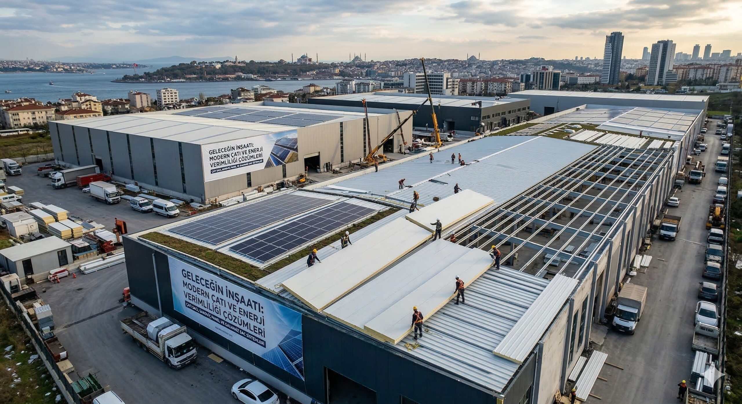 Çelik Yapı Sistemlerinde Sac Ürünlerinin Rolü