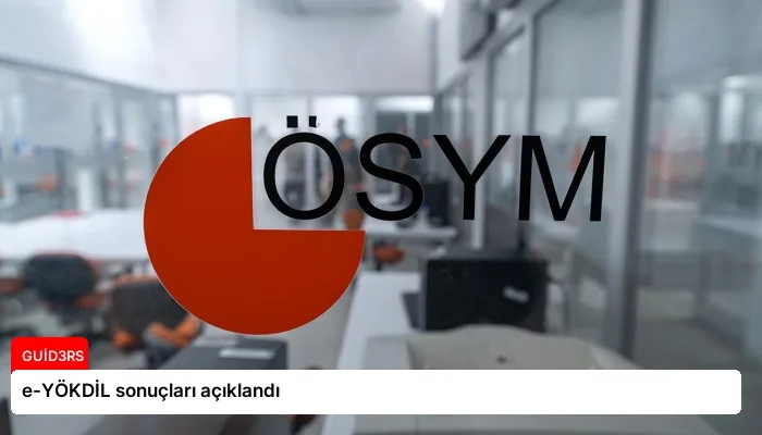 e-YÖKDİL sonuçları açıklandı