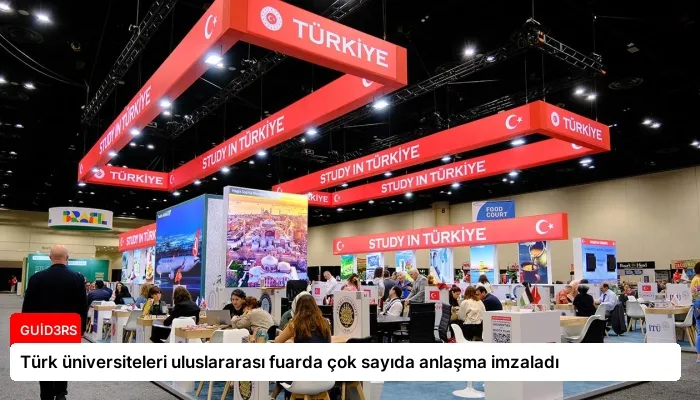 Türk üniversiteleri uluslararası fuarda çok sayıda anlaşma imzaladı