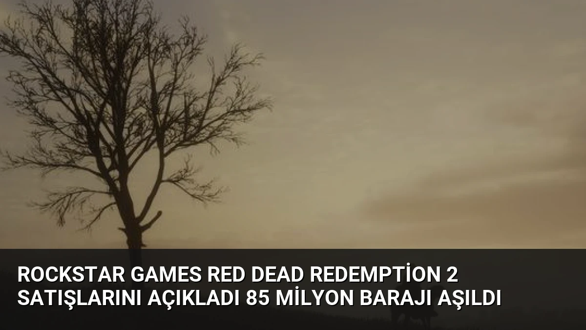 Rockstar Games Red Dead Redemption 2 satışlarını açıkladı 85 milyon barajı aşıldı