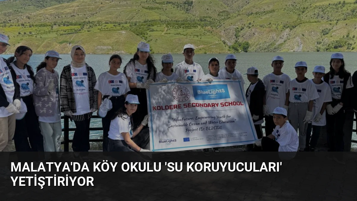 Malatya’da Köy Okulu ‘Su Koruyucuları’ Yetiştiriyor