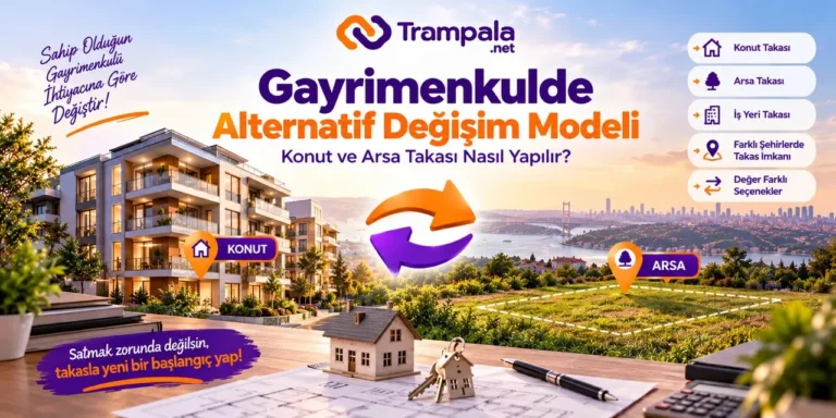 Gayrimenkulde Alternatif Değişim Modeli: Konut ve Arsa Takası Nasıl Yapılır?