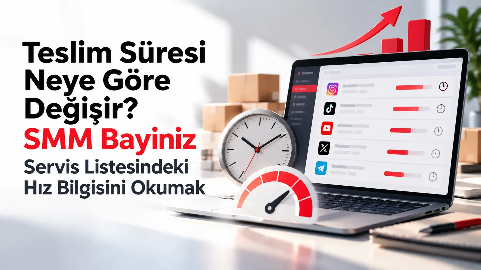 Teslim Süresi Neye Göre Değişir? SMM Bayiniz Servis Listesindeki Hız Bilgisini Okumak