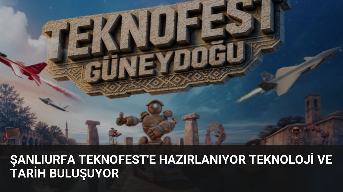 Şanlıurfa TEKNOFEST’e Hazırlanıyor Teknoloji ve Tarih Buluşuyor